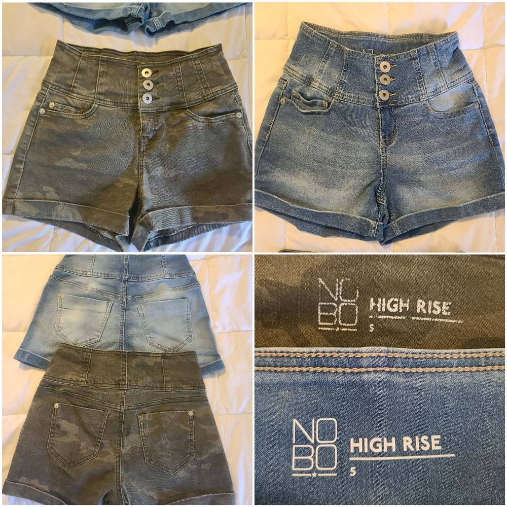 No Boundaries High Waist Shorts